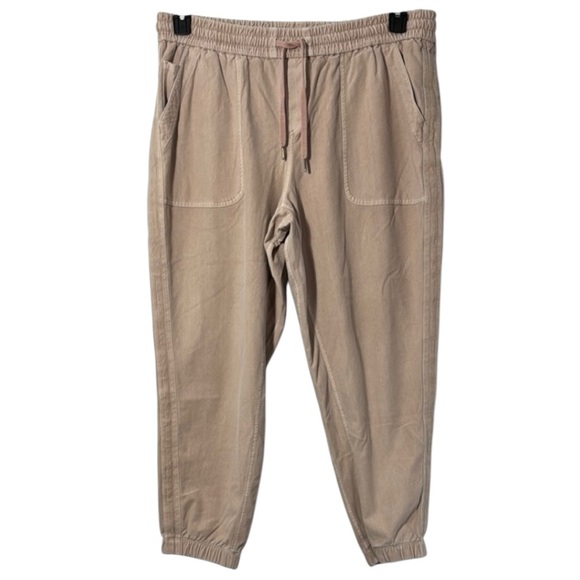 Athleta Pants - Athleta‎ Pants Tan Jogger Style Pull On in Size 18 GUC